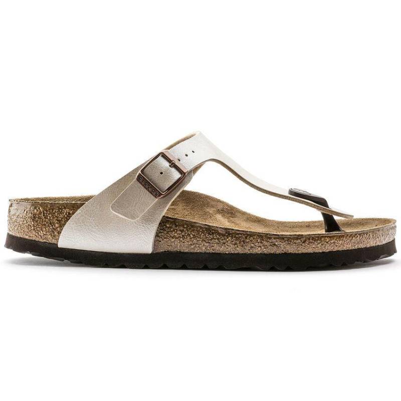 Gizeh Bs - Synthetik Sandale Damen Offwhite 35 von BIRKENSTOCK