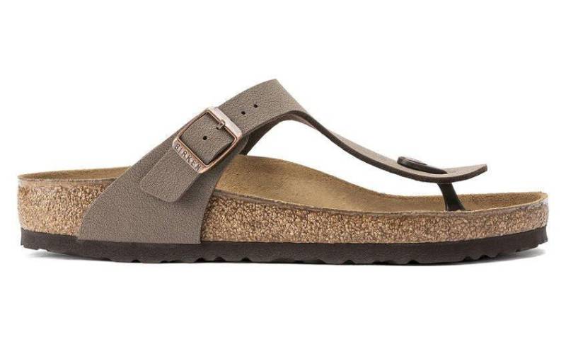 Gizeh - Synthetik Sandale Damen Braun 43 von BIRKENSTOCK