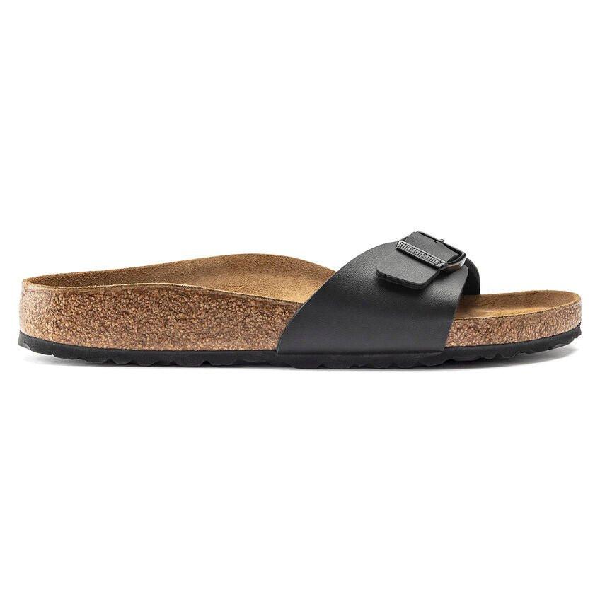 Madrid Bs - Synthetik Sandale Damen Schwarz 43 von BIRKENSTOCK