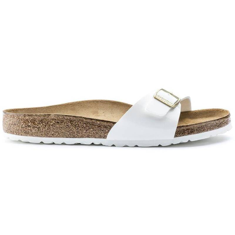 Madrid Bs - Synthetik Sandale Damen Weiss 41 von BIRKENSTOCK