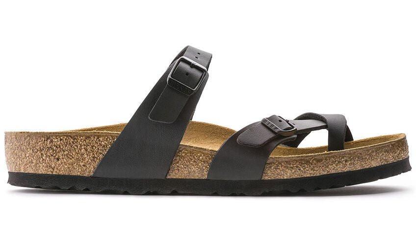 Mayari - Synthetik Sandale Damen Schwarz 36 von BIRKENSTOCK