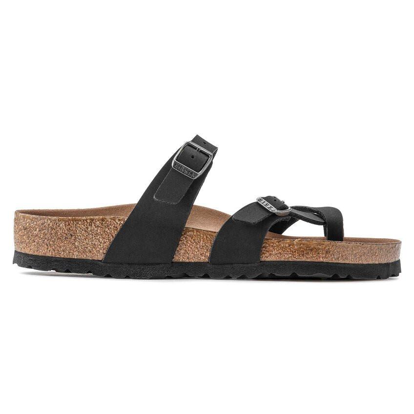 Mayari - Synthetik Sandale Damen Schwarz 41 von BIRKENSTOCK