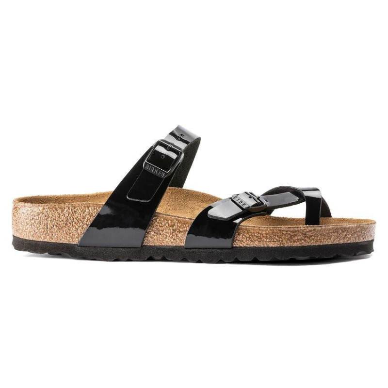 Mayari - Synthetik Sandale Damen Schwarz 41 von BIRKENSTOCK