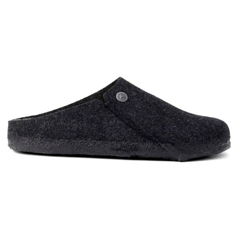 Zermatt Rivet - Synthetik Slipper Damen Grau 36 von BIRKENSTOCK