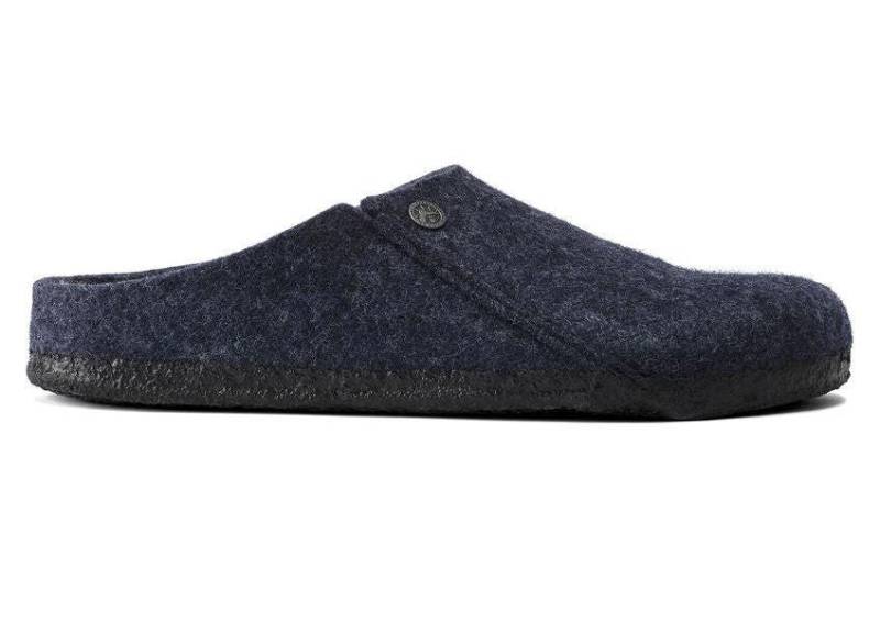 Zermatt Rivet - Synthetik Slipper Damen Blau 40 von BIRKENSTOCK