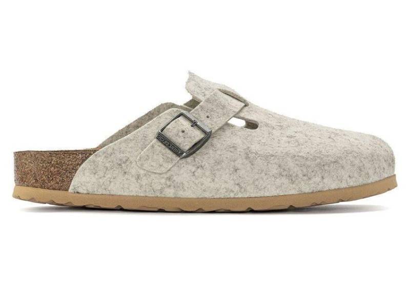 Boston Bs - Synthetik Slipper Damen Grau 44 von BIRKENSTOCK