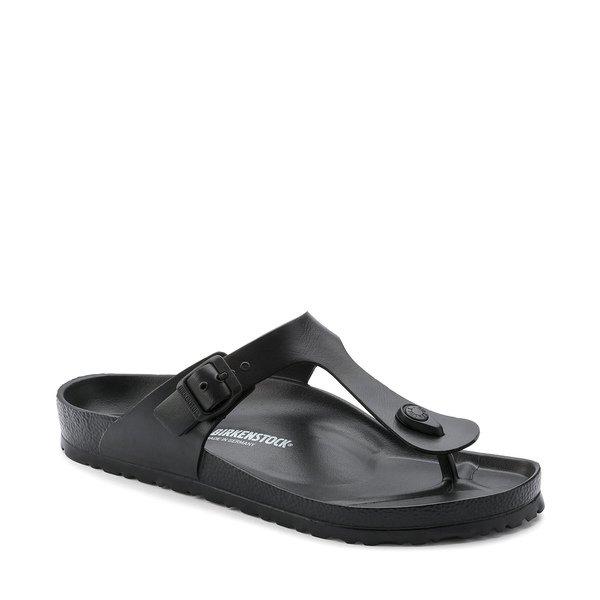 Birkenstock - Sandalen, Flat, für Damen, Black, Größe 39 von Birkenstock