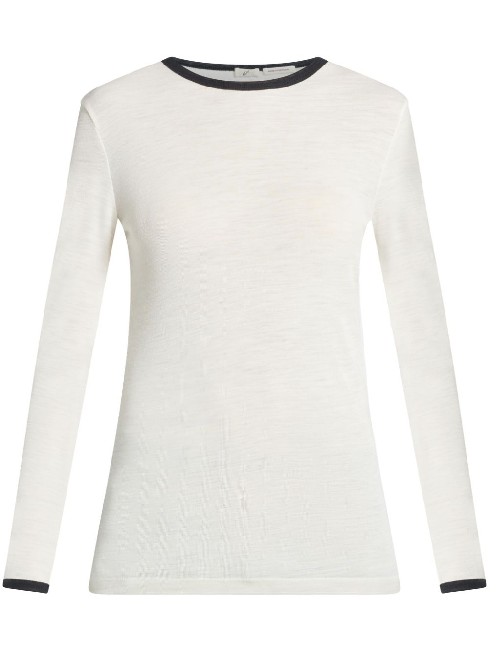 BITE Studios long-sleeve wool jumper - White