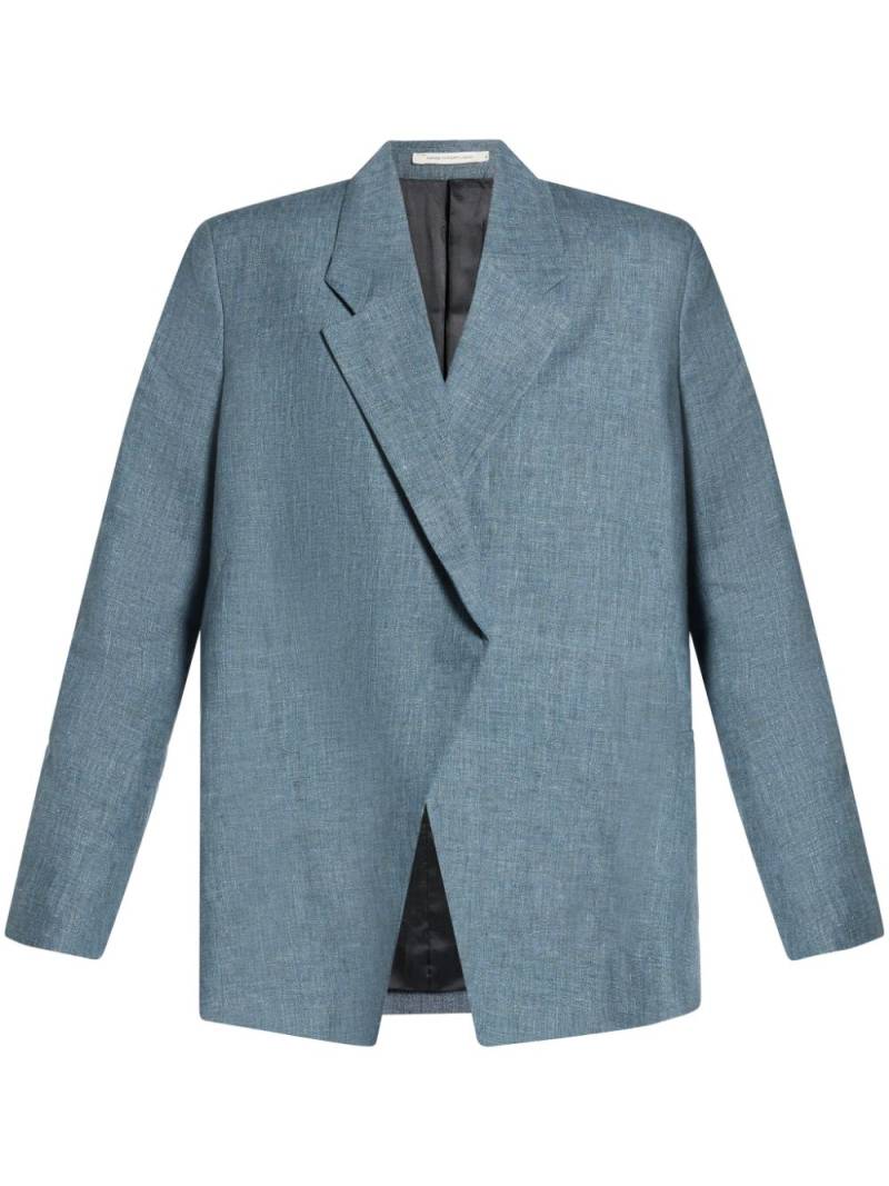 BITE Studios open front blazer - Blue von BITE Studios