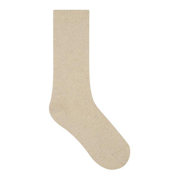 Wadenlange Socken Damen Sand 39-41 von BLEU FORET