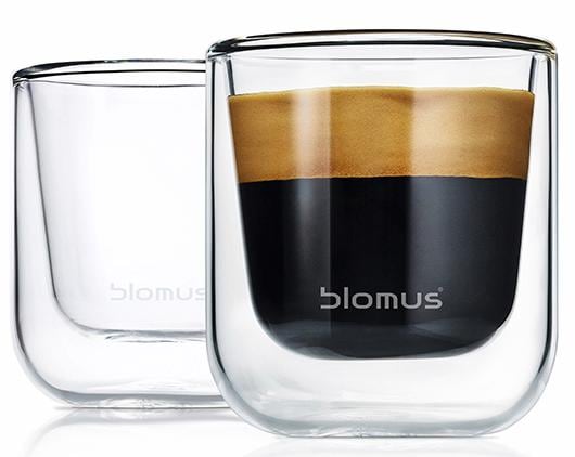 BLOMUS Espressoglas »NERO«, (Set, 2 tlg.), Doppelwandig, 2-teilig von blomus