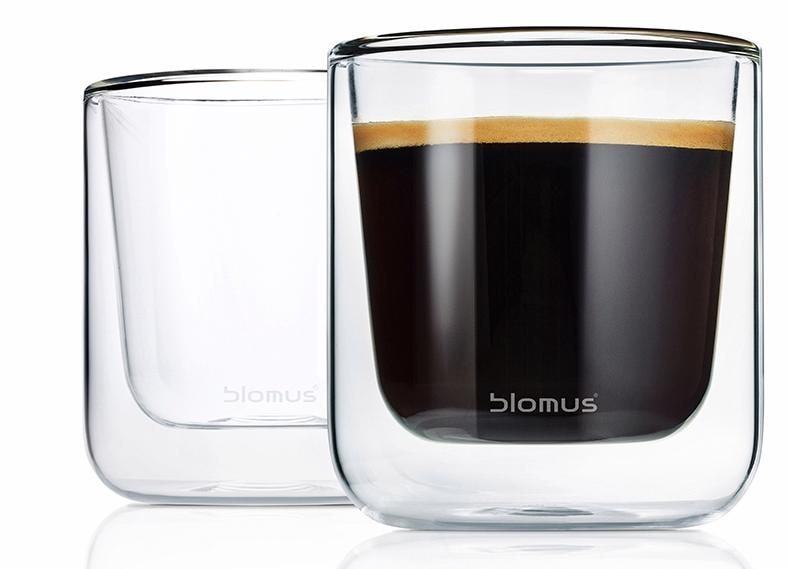 BLOMUS Thermoglas »NERO«, (Set, 2 tlg.), Doppelwandig, Inhalt 200 ml, 2-teilig von blomus