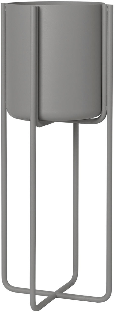 BLOMUS Übertopf »Pflanzgefäss mit Gestell -KENA- Steel Gray« BLOMUS Übertopf »Pflanzgefäss mit Gestell -KENA- Steel Gray« von blomus