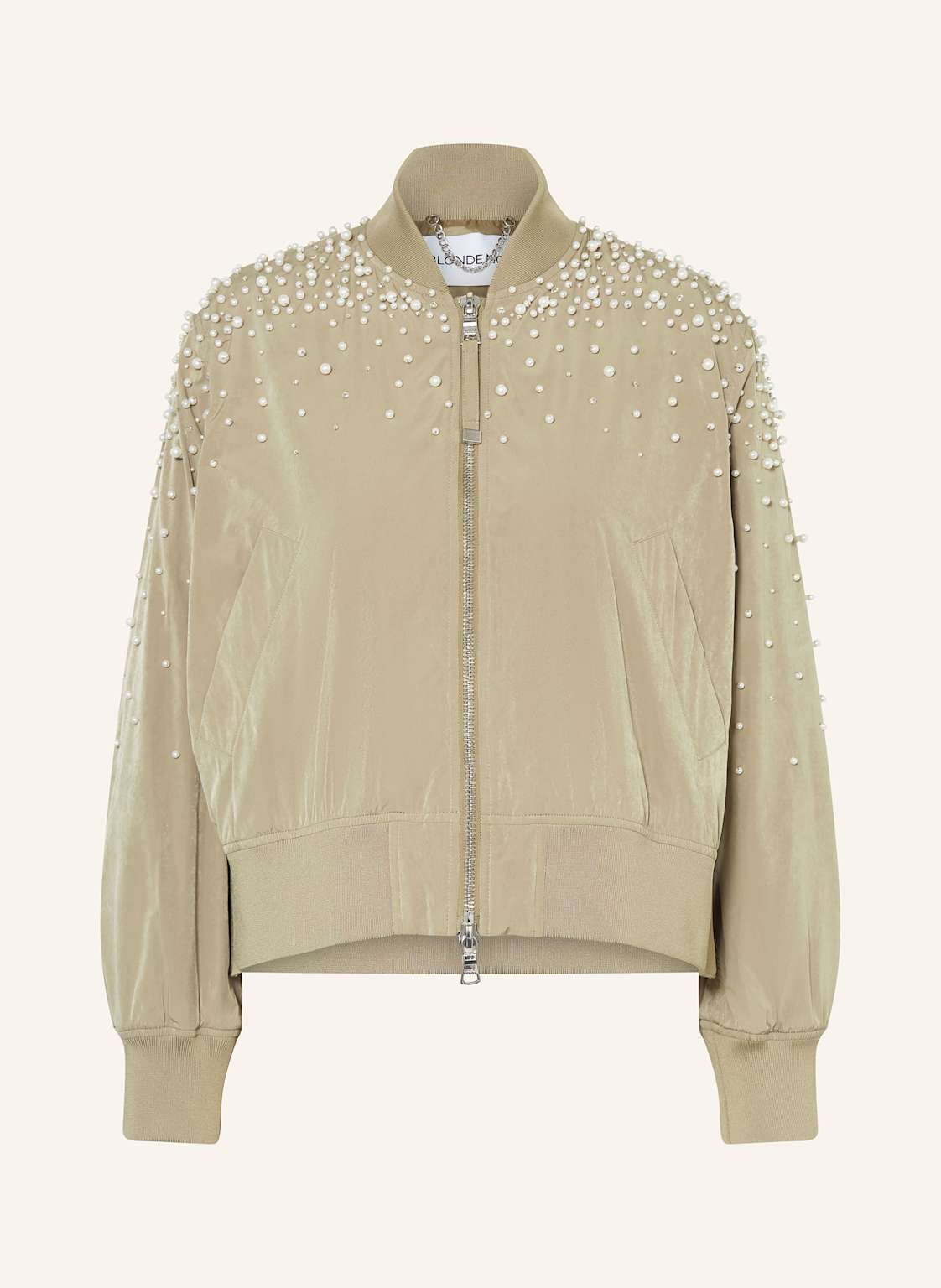 Blonde No.8 Blouson Susan Mit Schmuckperlen gruen Blonde No.8 Blouson Susan Mit Schmuckperlen gruen von BLONDE No.8