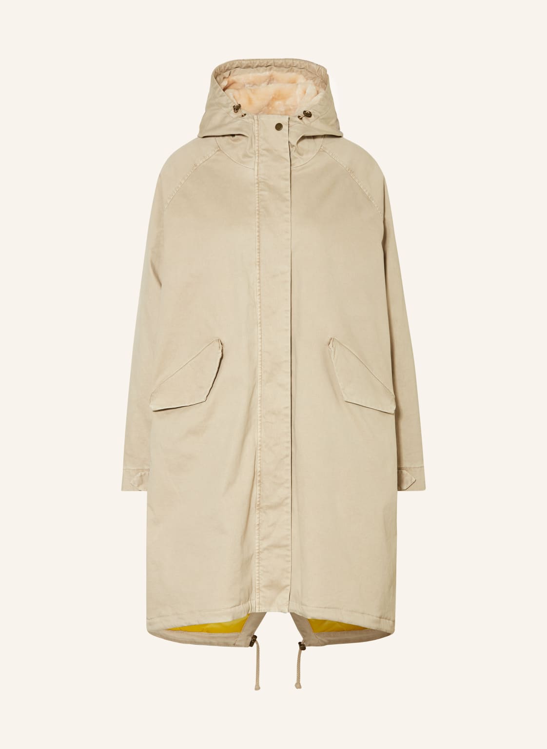 Blonde No.8 Parka Mit Kunstfell beige von BLONDE No.8