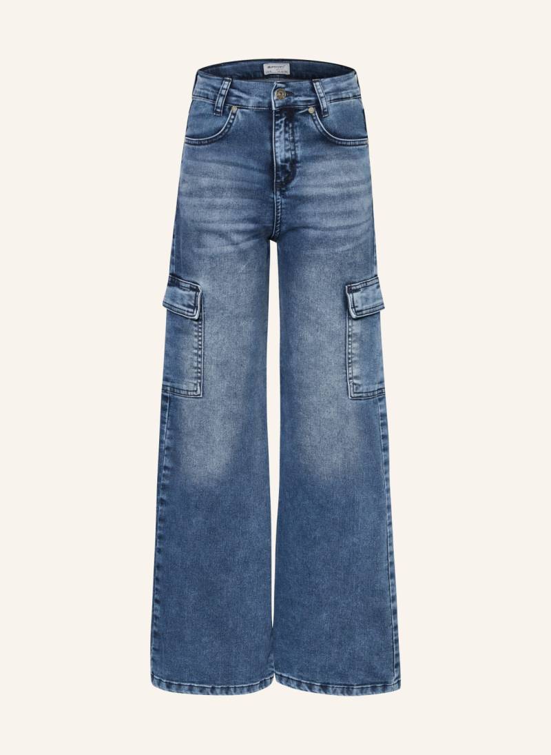 Blue Effect Cargojeans Wide Fit blau von BLUE EFFECT