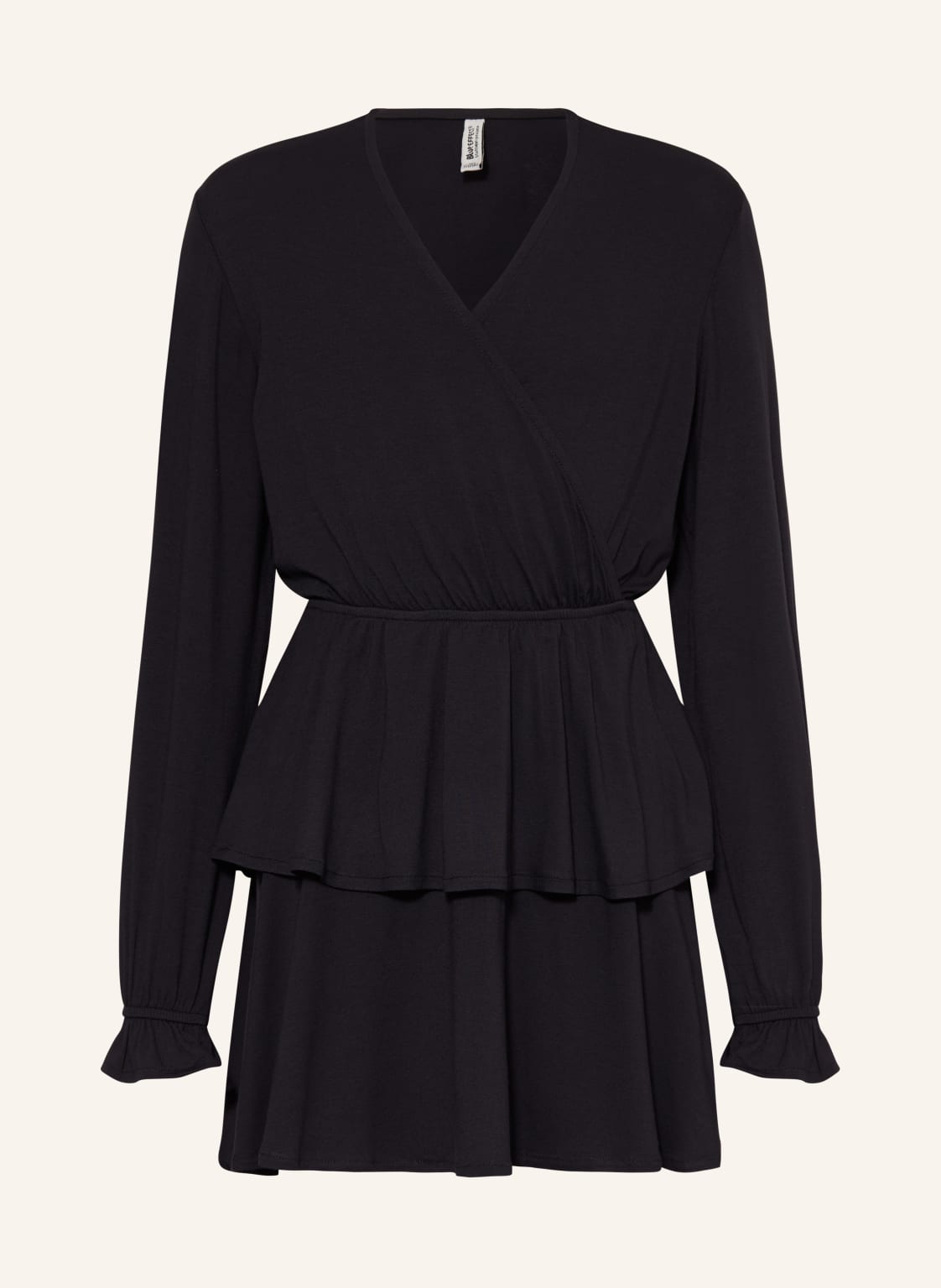 Blue Effect Jerseykleid In Wickeloptik schwarz Blue Effect Jerseykleid In Wickeloptik schwarz von BLUE EFFECT