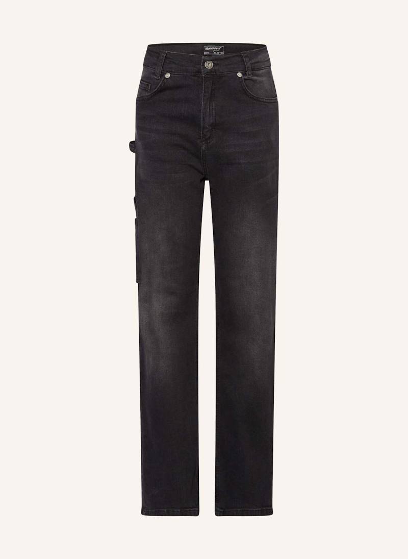 Blue Effect Straight Jeans Worker Baggy Fit schwarz von BLUE EFFECT