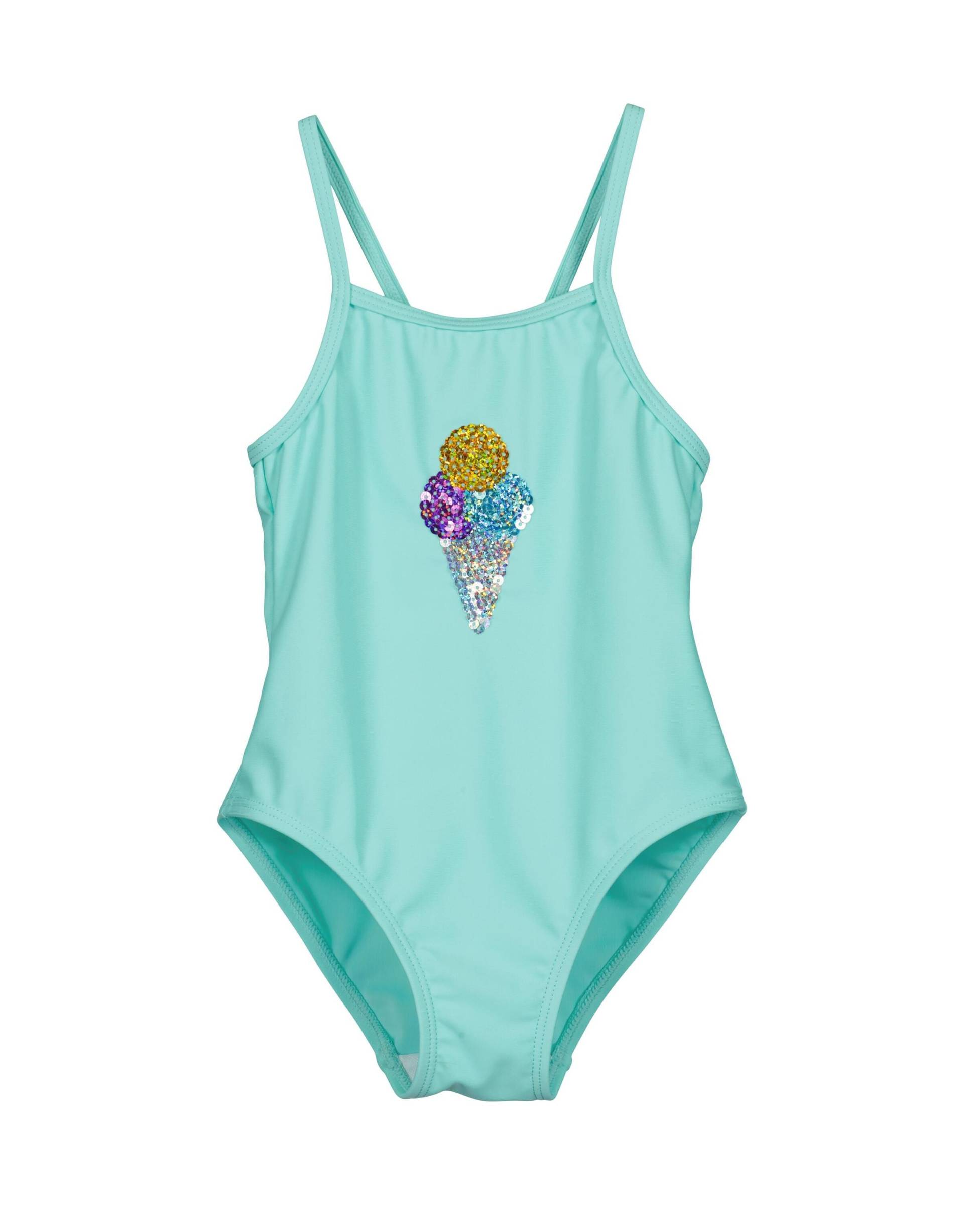 Blue Seven Badeanzug »Blue Seven Badeanzug KIDS BEACHWEAR«, (1 St.), Pailletten von BLUE SEVEN