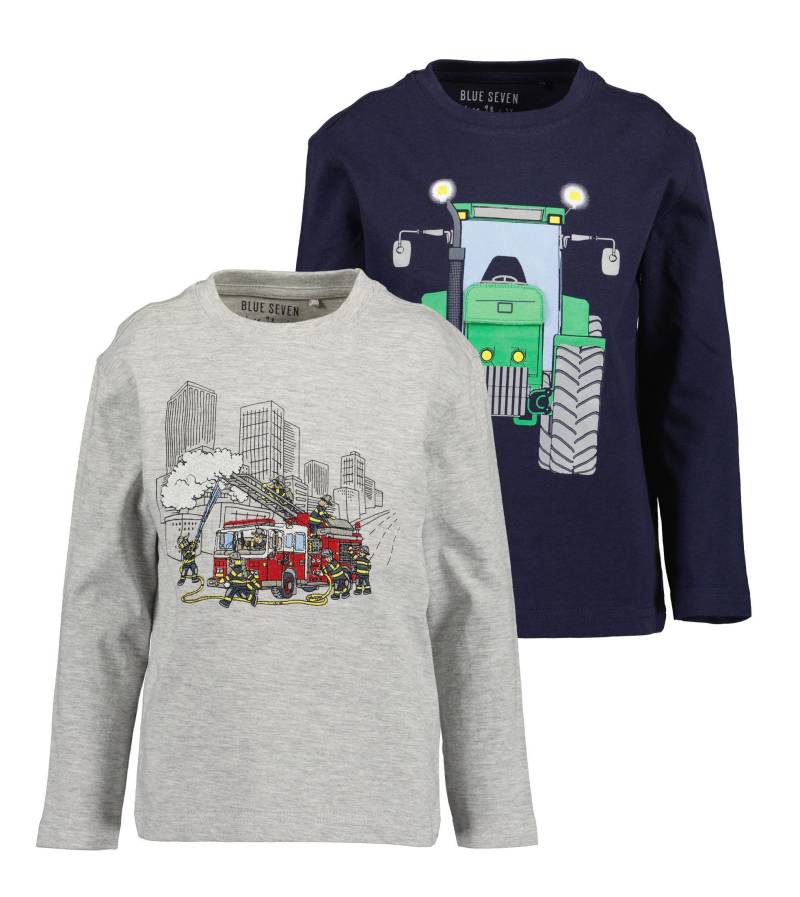 Blue Seven Langarmshirt »Blue Seven Jungen Langarmshirts«, (2 tlg.) von BLUE SEVEN