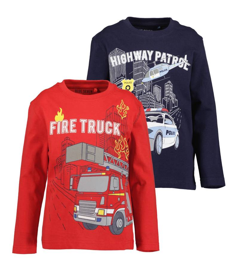 Blue Seven Langarmshirt »Blue Seven Jungen Langarmshirts«, (2 tlg.) von BLUE SEVEN