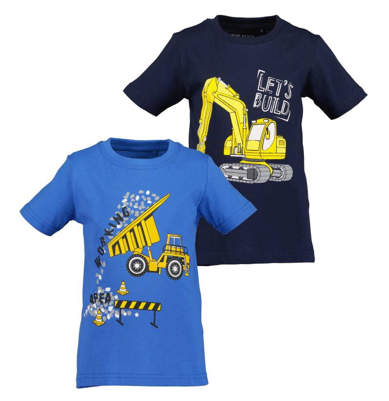 Blue Seven T-Shirt »Blue Seven Jungen T-Shirts«, (2 tlg.) von BLUE SEVEN
