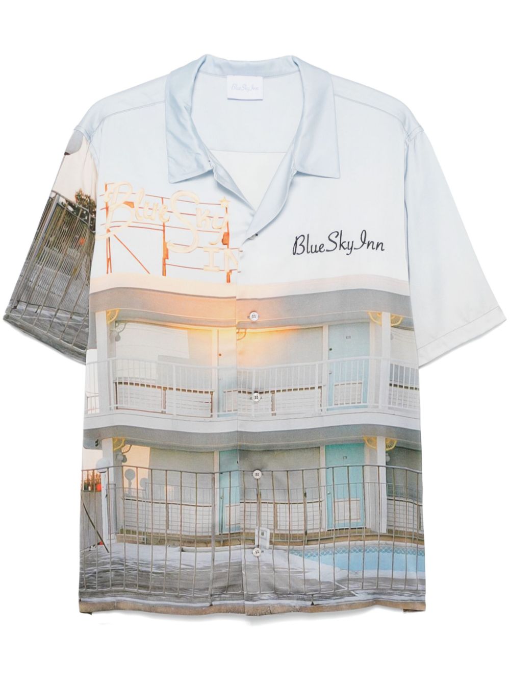 BLUE SKY INN Ice Motel shirt - Grey von BLUE SKY INN