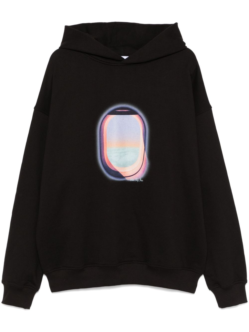 BLUE SKY INN Jet Window hoodie - Black von BLUE SKY INN