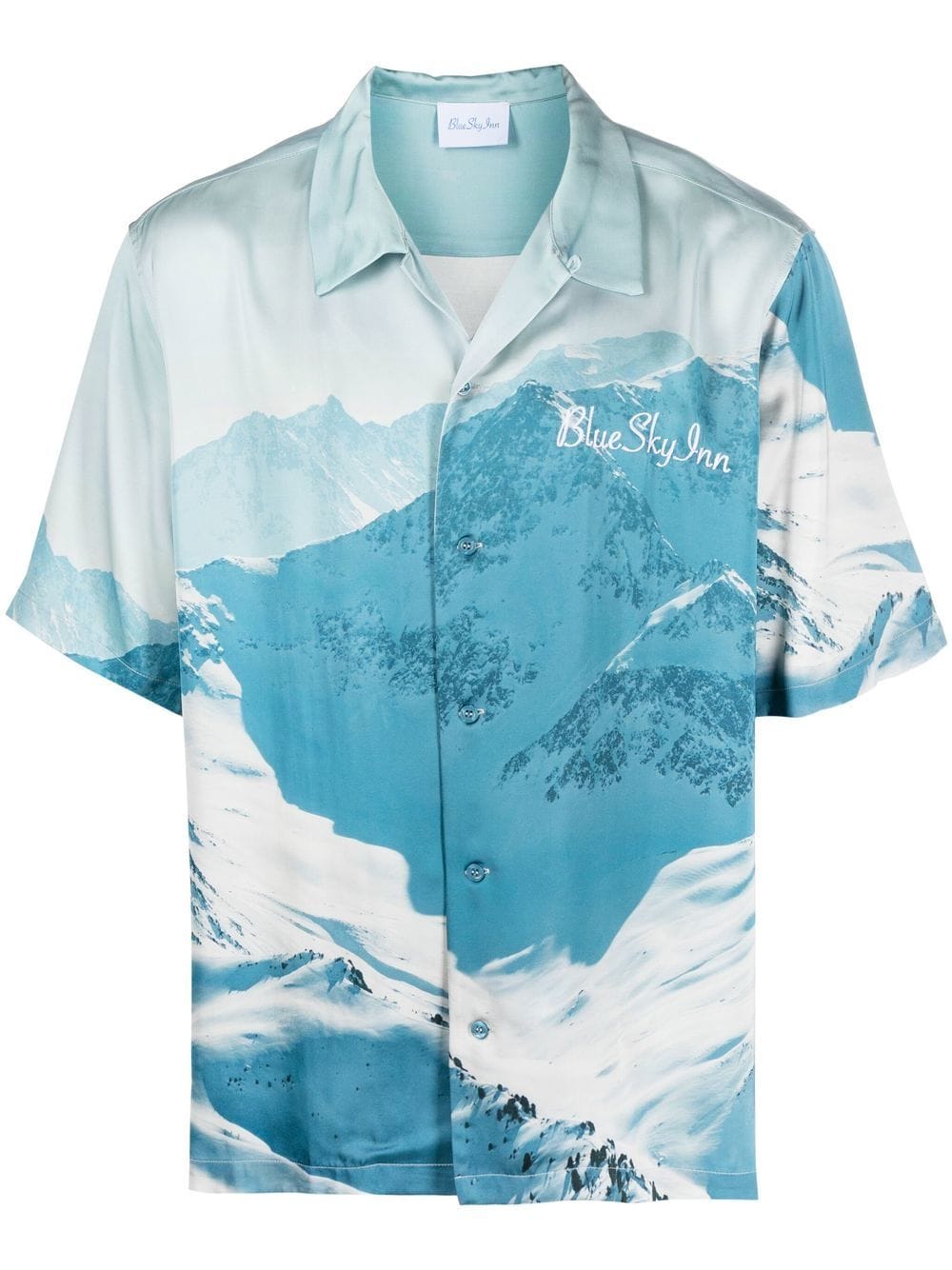 BLUE SKY INN abstract-print short-sleeve shirt von BLUE SKY INN