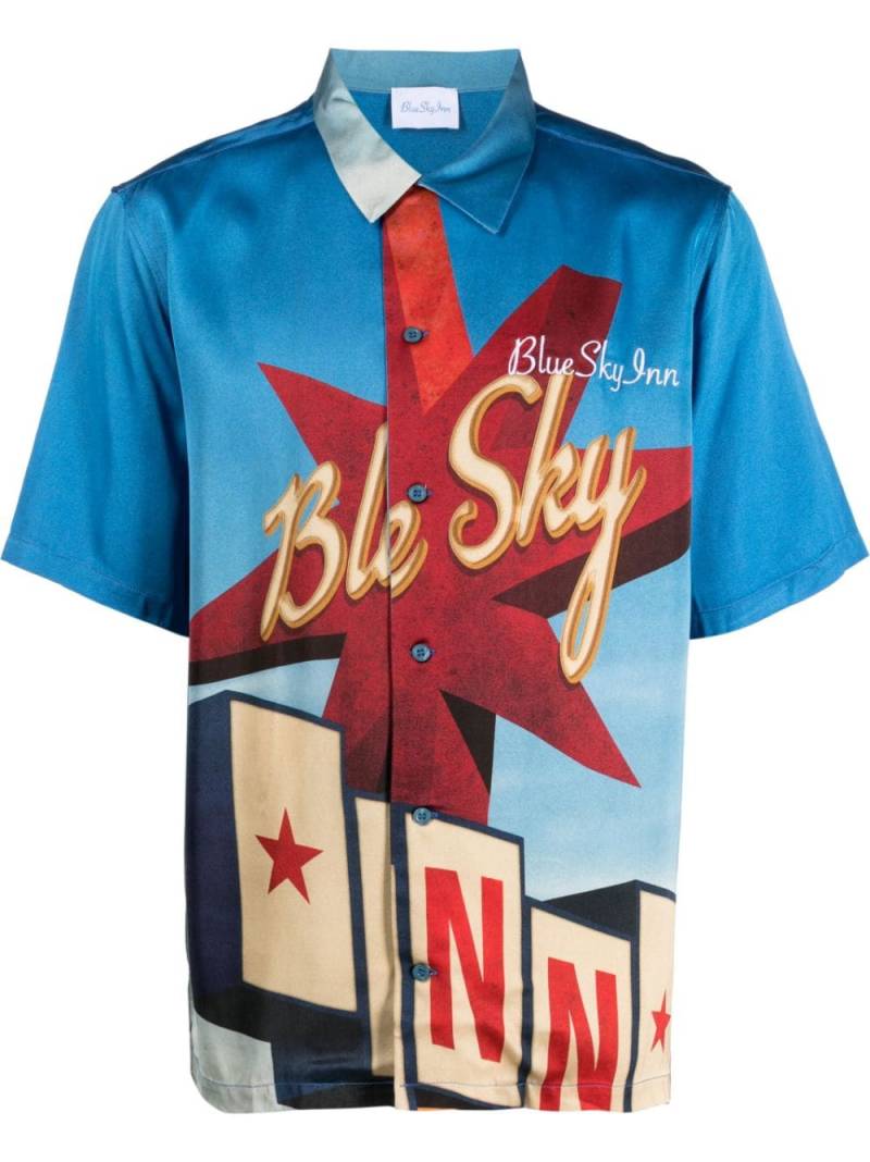 BLUE SKY INN graphic-print short-sleeve shirt von BLUE SKY INN