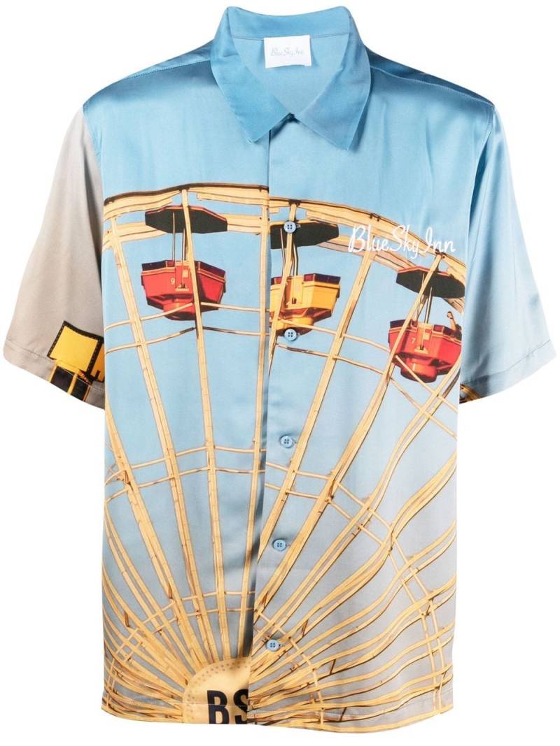 BLUE SKY INN graphic-print short-sleeve shirt von BLUE SKY INN