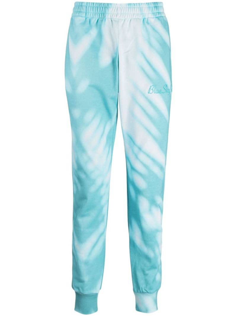 BLUE SKY INN logo-embroidered cotton track pants von BLUE SKY INN