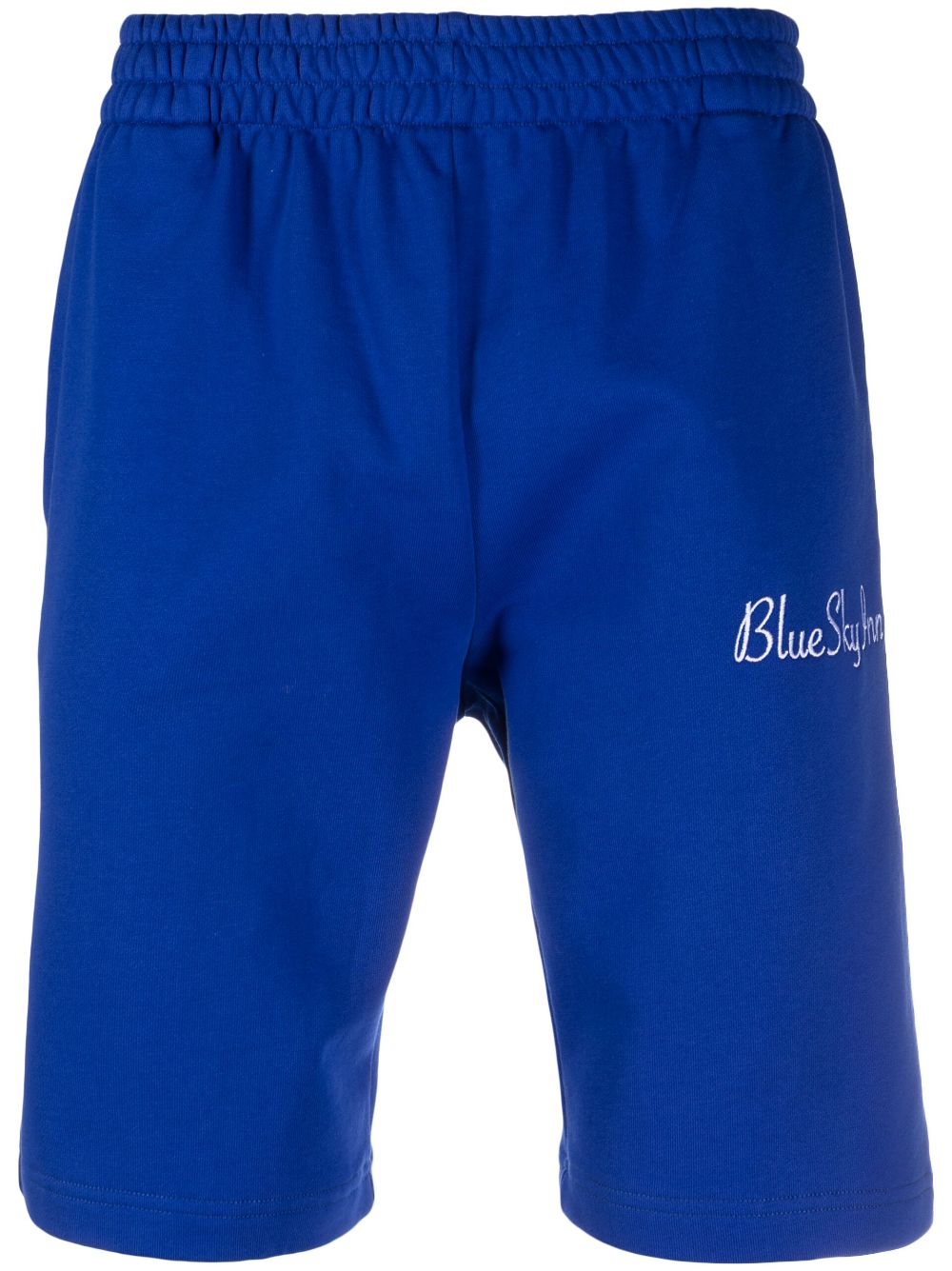 BLUE SKY INN logo-print cotton shorts von BLUE SKY INN