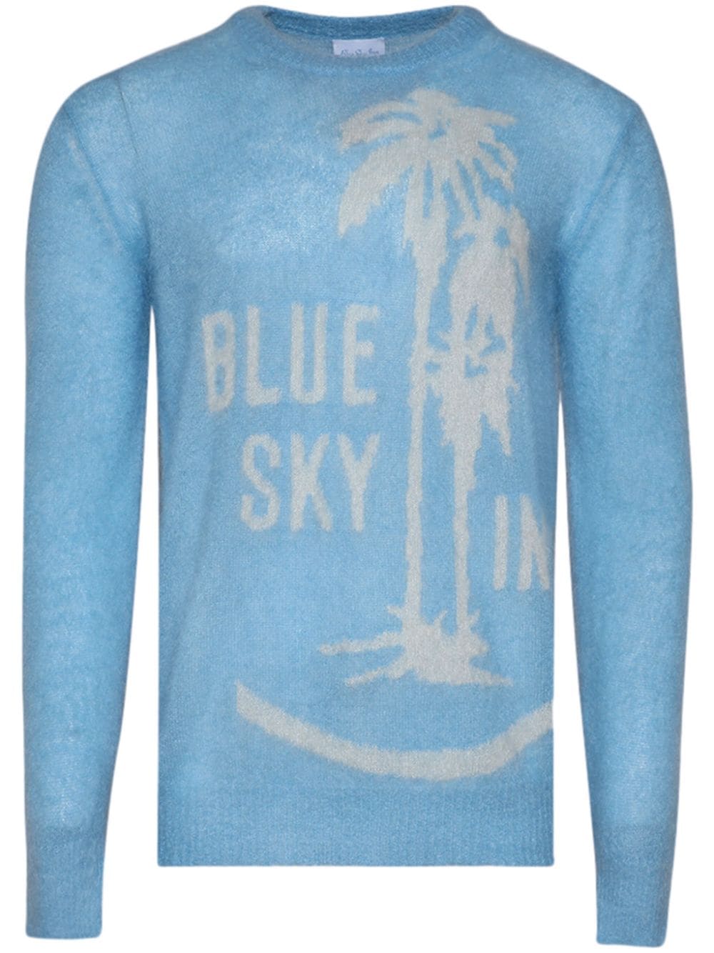 BLUE SKY INN palm print mohair jumper von BLUE SKY INN