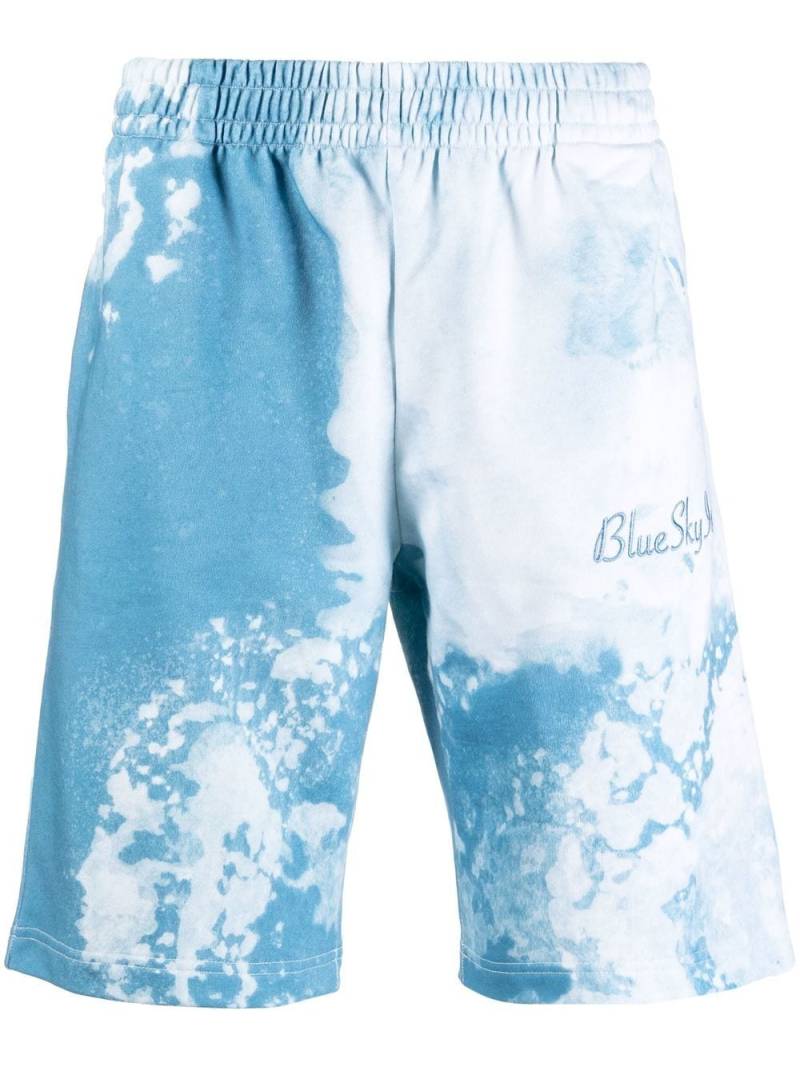 BLUE SKY INN tie-dye track shorts von BLUE SKY INN