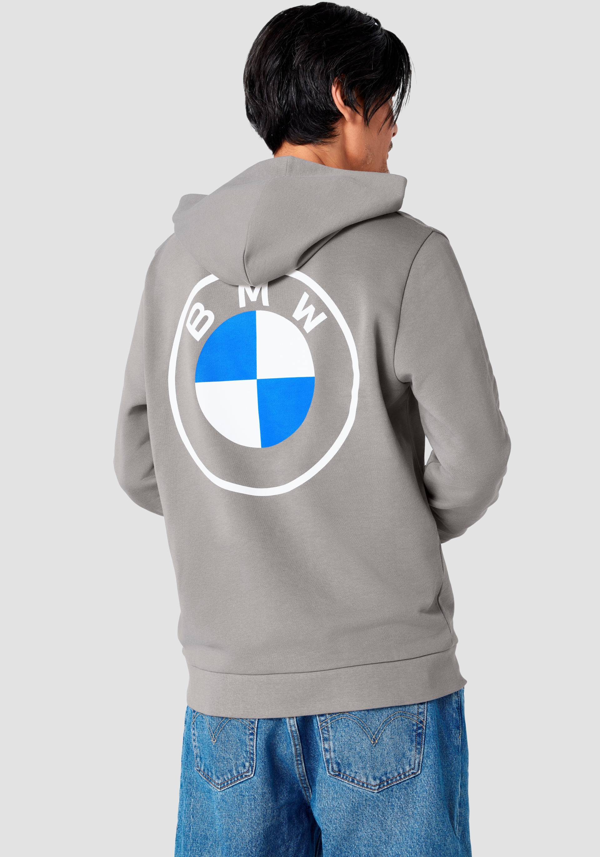 BMW Hoodie, mit Logodruck auf Brusthöhe von BMW