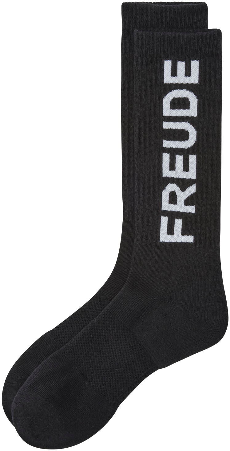 BMW Langsocken, (1 Paar), mit "Freude-Schriftzug