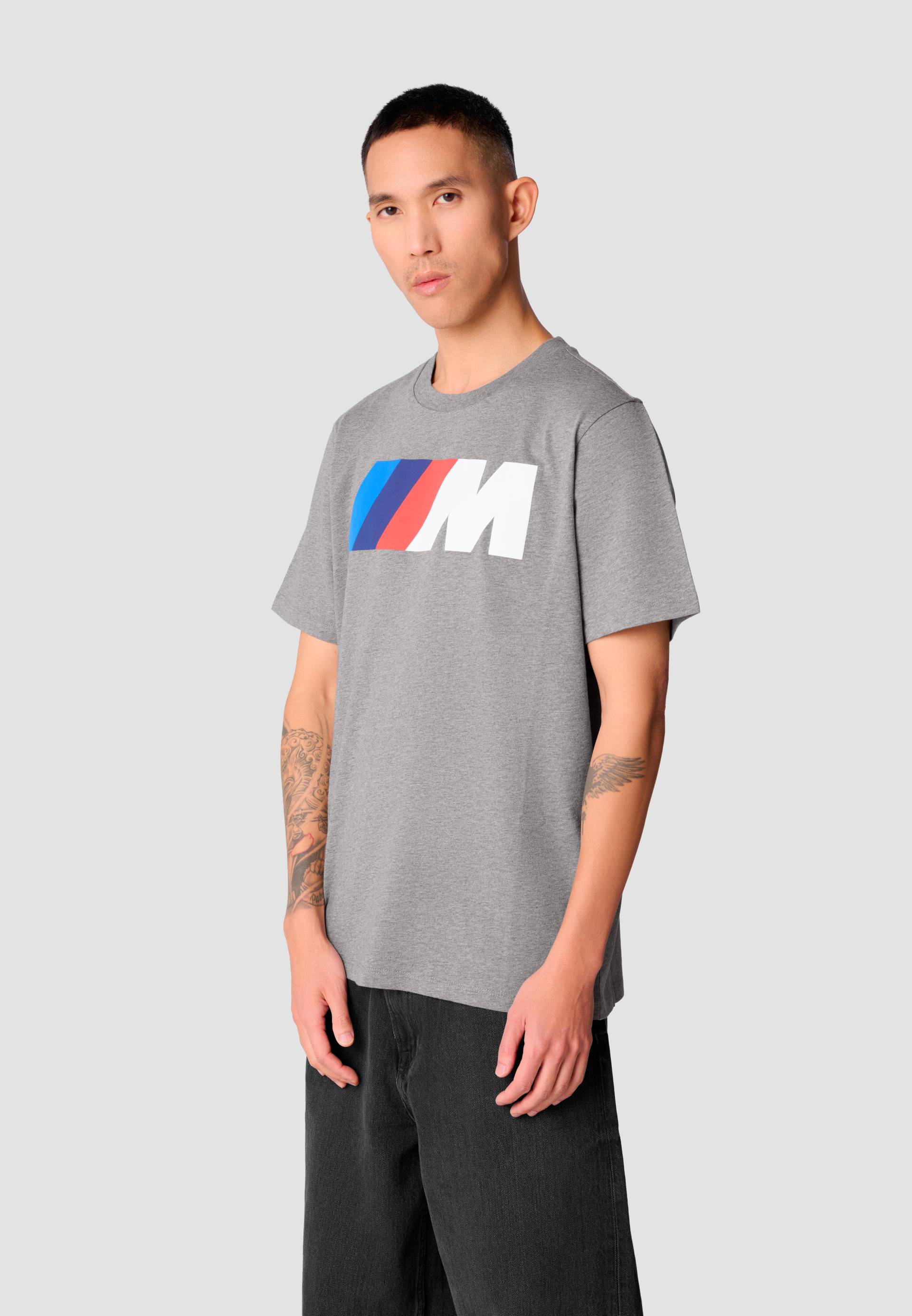 BMW T-Shirt, mit BMW M Logo Puff-Druck auf der Brust BMW T-Shirt, mit BMW M Logo Puff-Druck auf der Brust von BMW