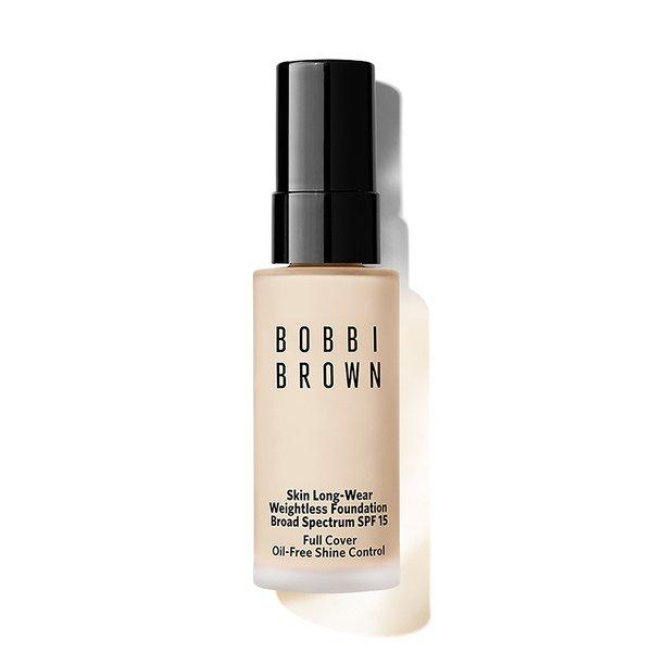 Mini Skin Long-wear Weightless Foundation Spf 15 Unisex Porcelain 13ml von BOBBI BROWN