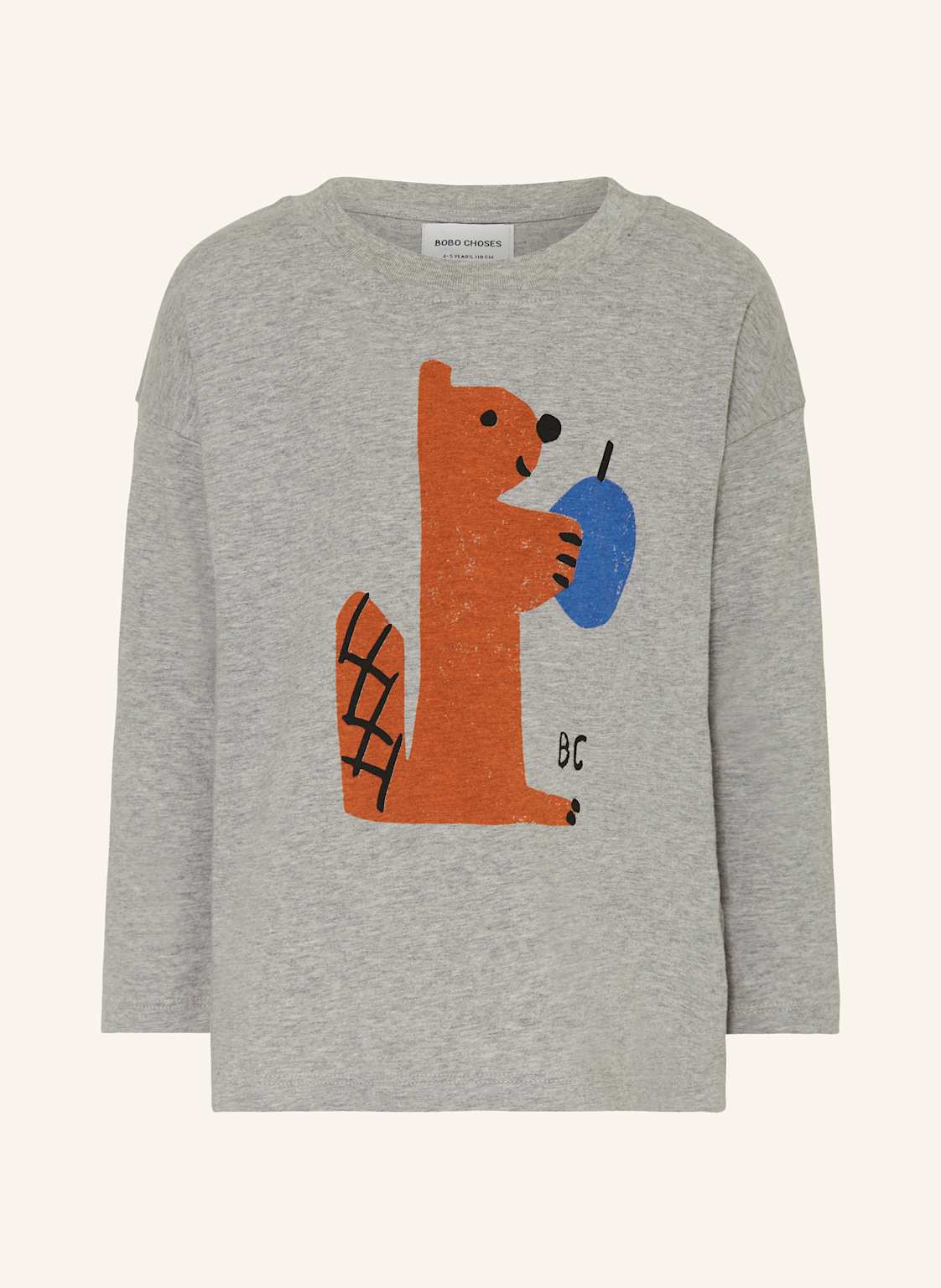 Bobo Choses Longsleeve grau von BOBO CHOSES