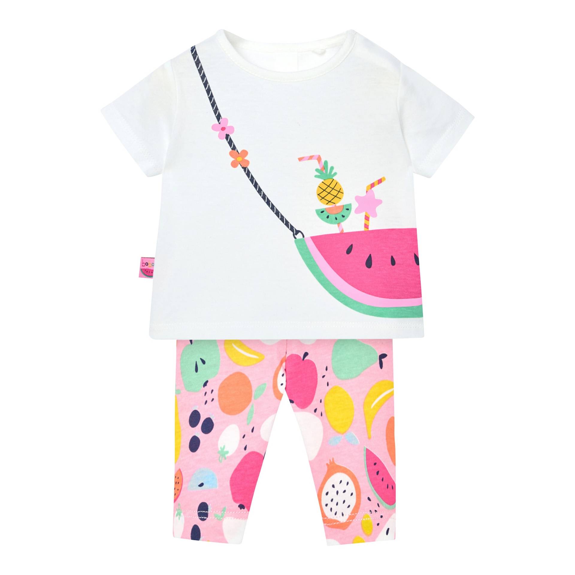 2-tlg. Set T-Shirt und Capri-Leggings Früchte 2-tlg. Set T-Shirt und Capri-Leggings Früchte von BOBOLI