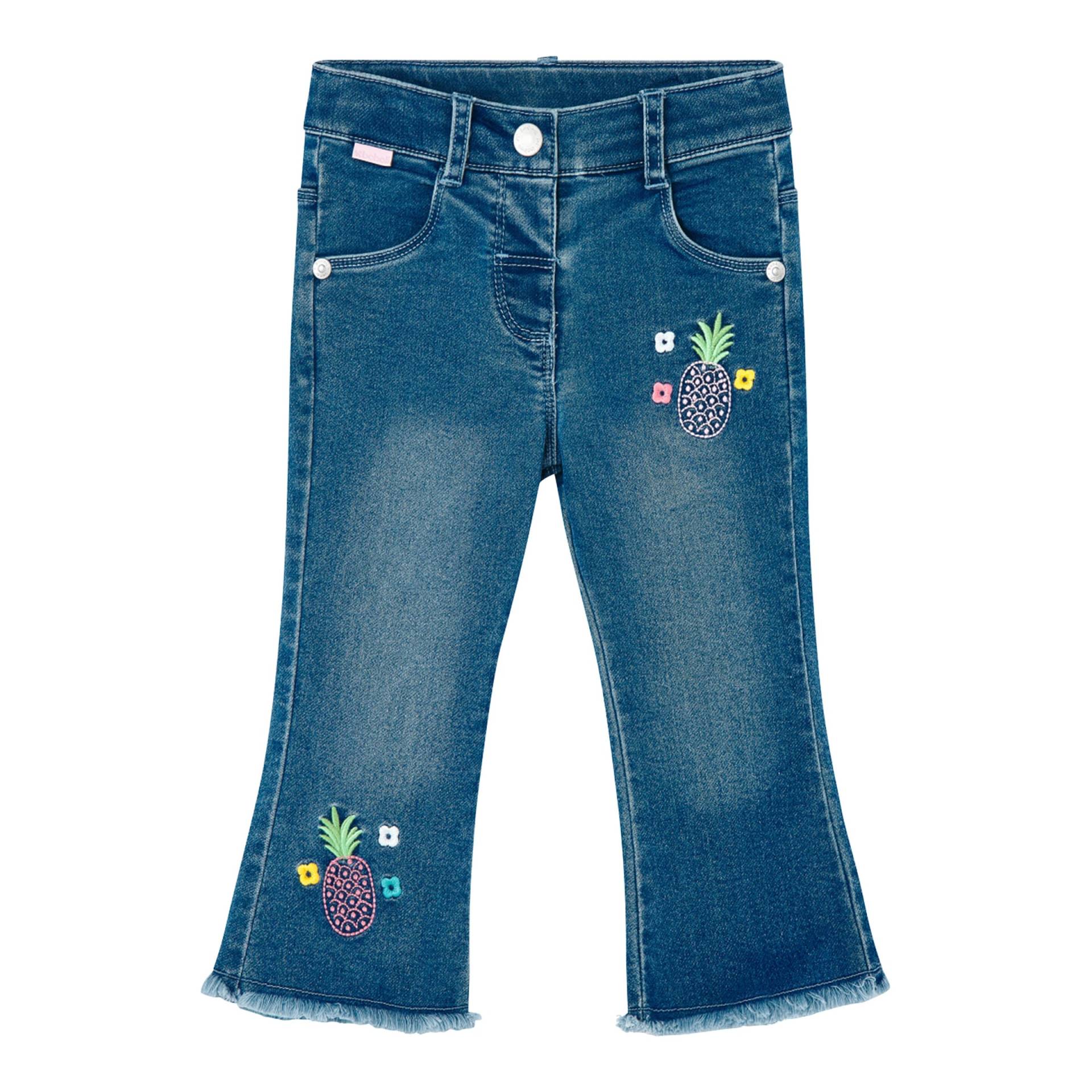 Jeans-Schlaghose Ananas von BOBOLI