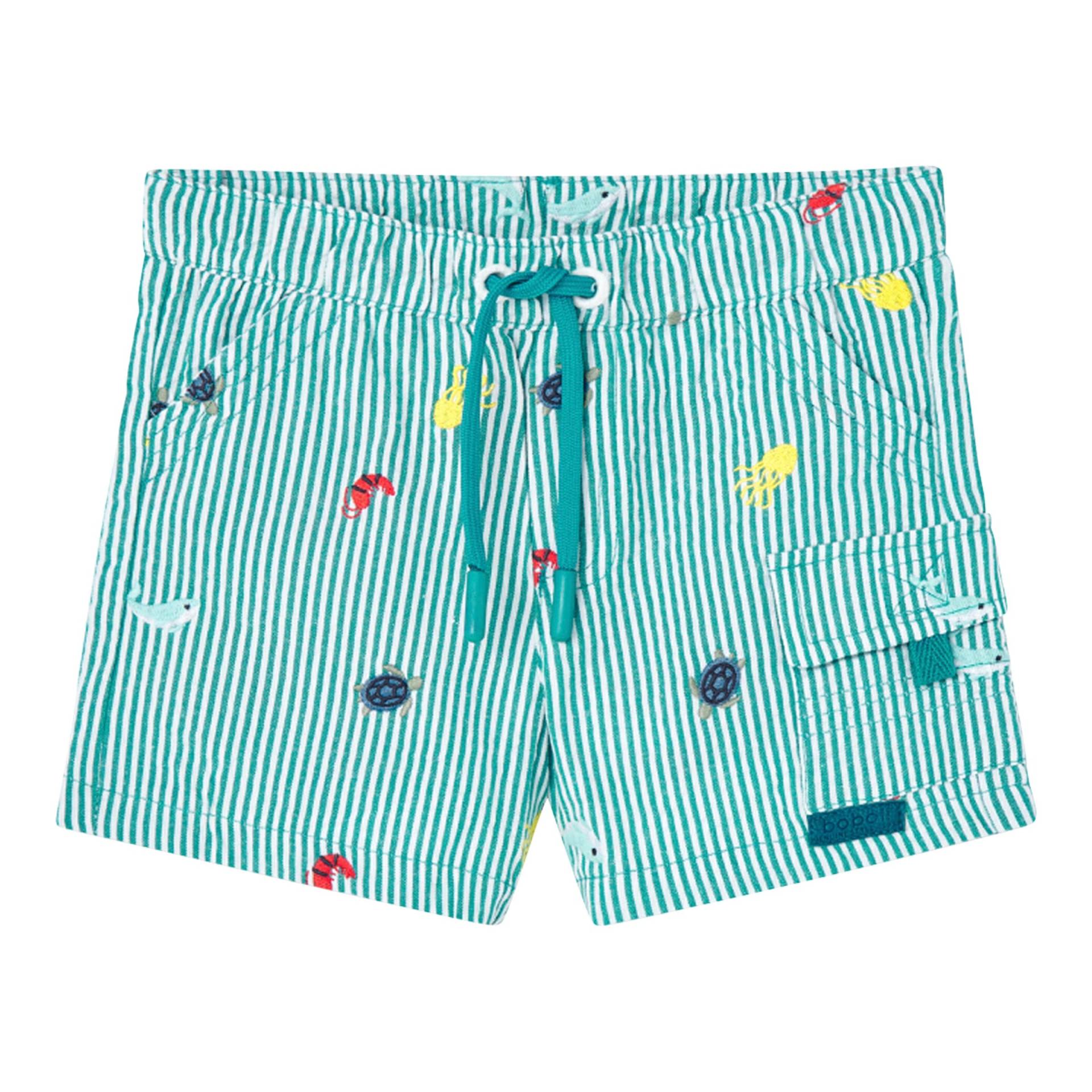 Shorts Meerestiere Streifen von BOBOLI