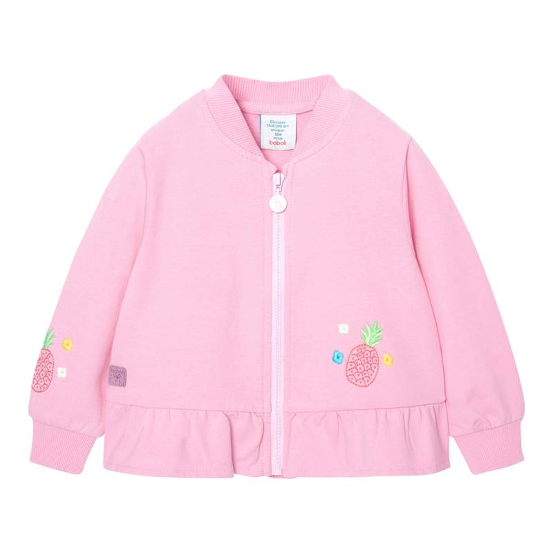 Sweatjacke Ananas Rüschen von BOBOLI