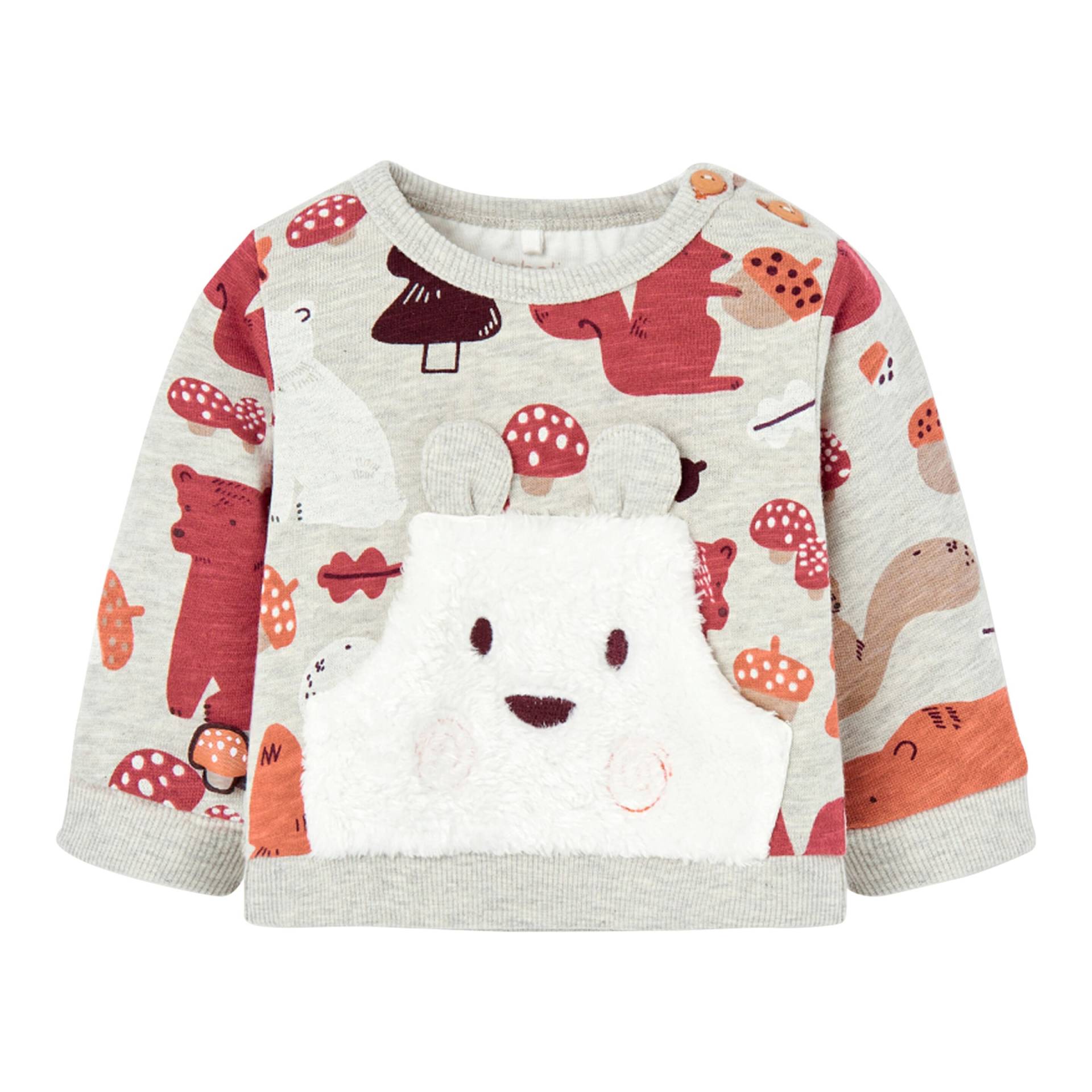 Sweatshirt Tiere Plüschtasche von BOBOLI