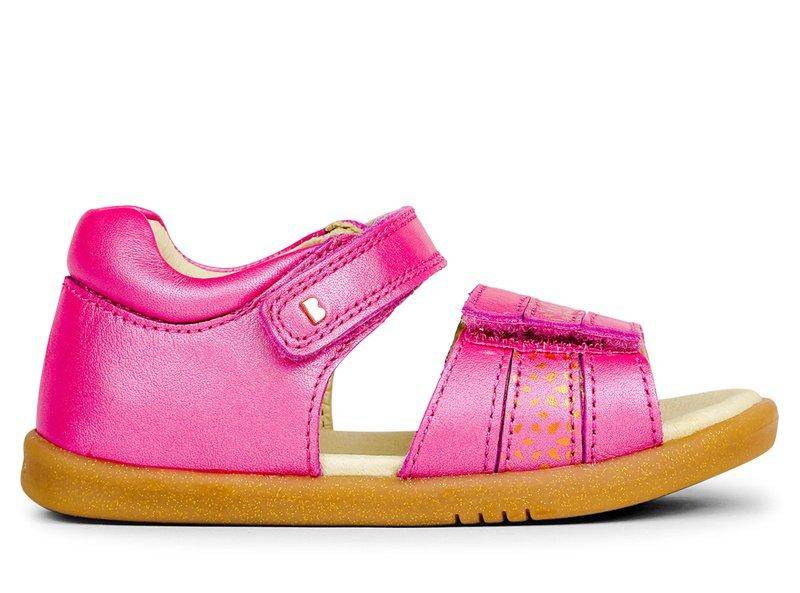 Mädchen Sandale Hampton Strawberry Unisex Pink 22 von BOBUX