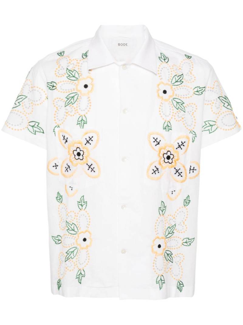 BODE Buttercup cotton shirt - Neutrals von BODE