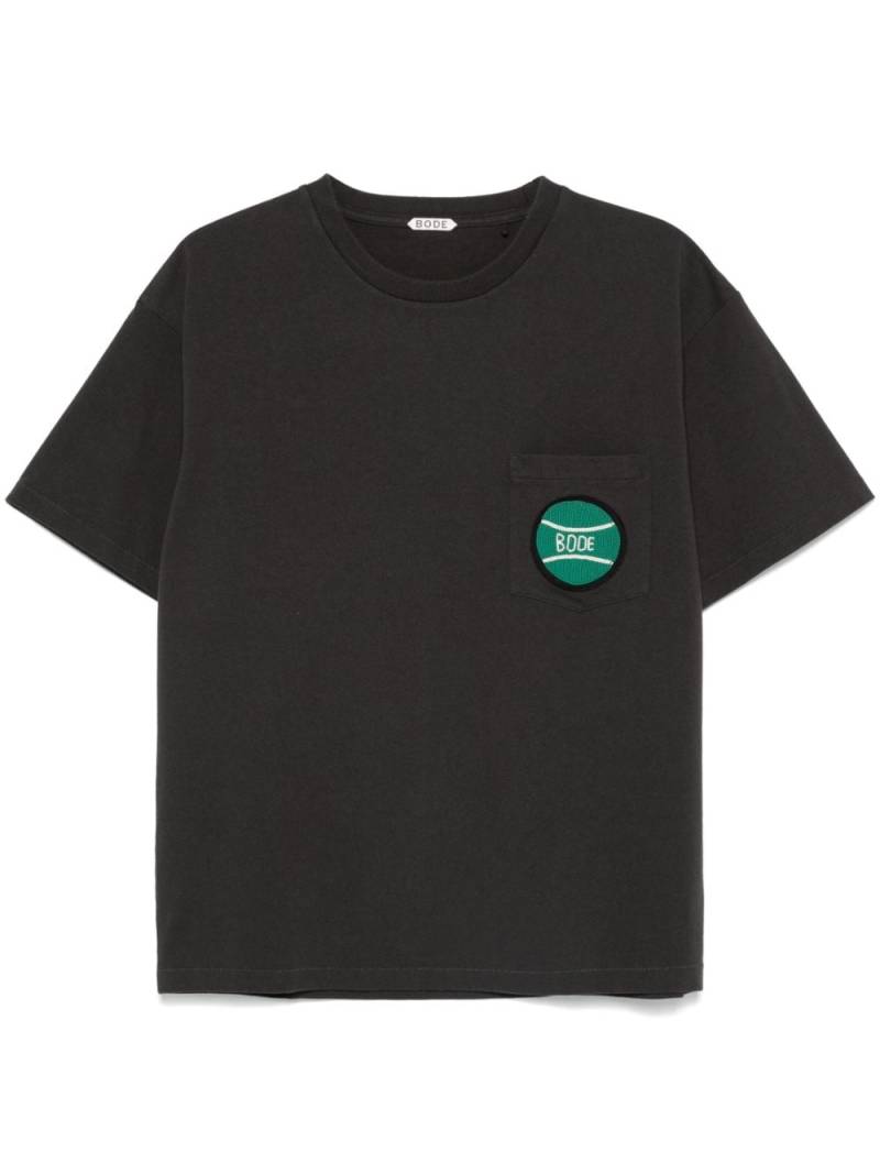 BODE Game Point T-shirt - Black von BODE