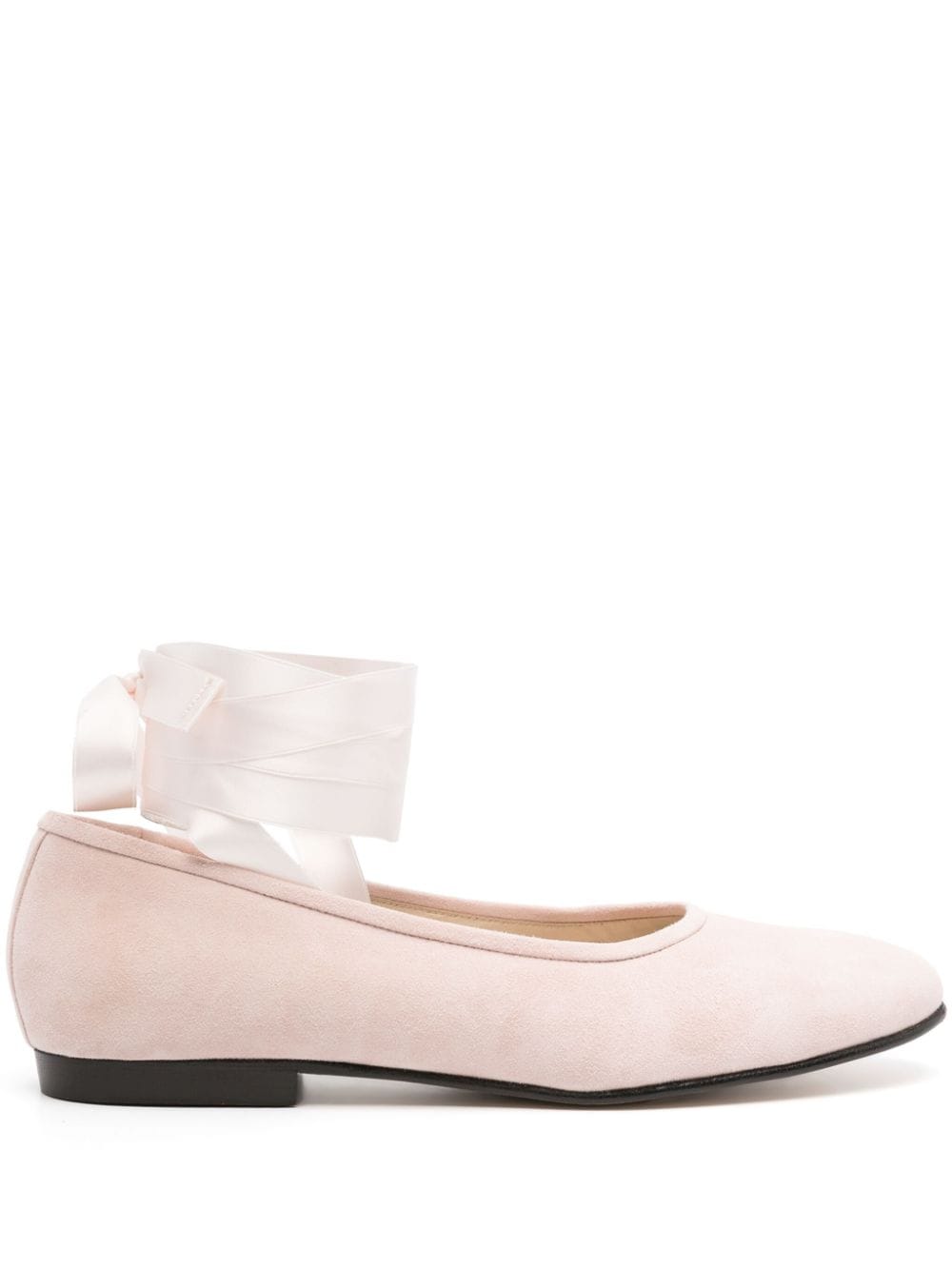 BODE Musette suede ballerina shoes - Pink von BODE