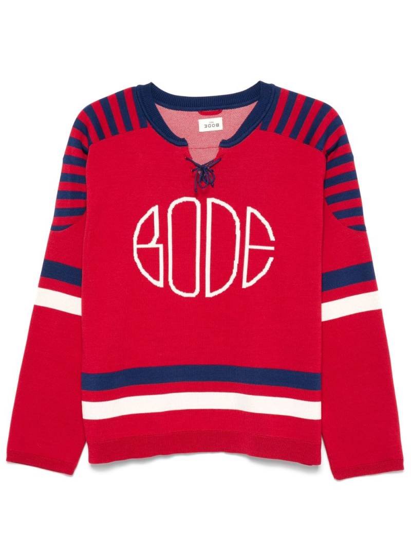 BODE Rink sweater - Red von BODE